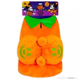 🎃🐾 Disney Mickey Mouse 🎃jack-o'-lantern pet costume padded glow-in-the-dark🐾
